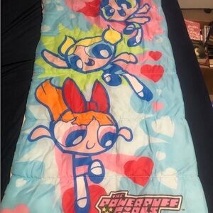 Powerpuff Girls Children’s Kids Sleeping Bag Blossom Bubbles Buttercup Sleepover